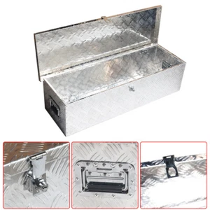 Caja de herramientas de aluminio para camioneta Labwork 39 pulgadas para cámper garaje camioneta remolque almacenamiento - Imagen 1 de 8