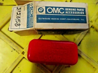 ¡Nuevo Johnson Evinrude 1968 100 hp caja de cable de arranque de emergencia agua dulce! 312058 Foto 1 de 3