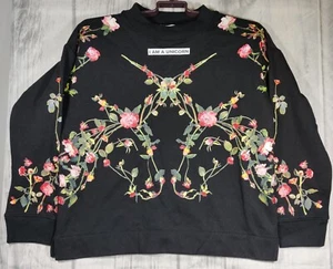 Burberry I Am A Unicorn Cotton Crewneck Sweatshirt And Matching Shorts 12Y / 10Y - Picture 1 of 15