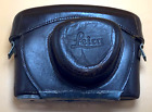Vintage Leitz Wetzlar Leica Leather Camera Case with Window on Back