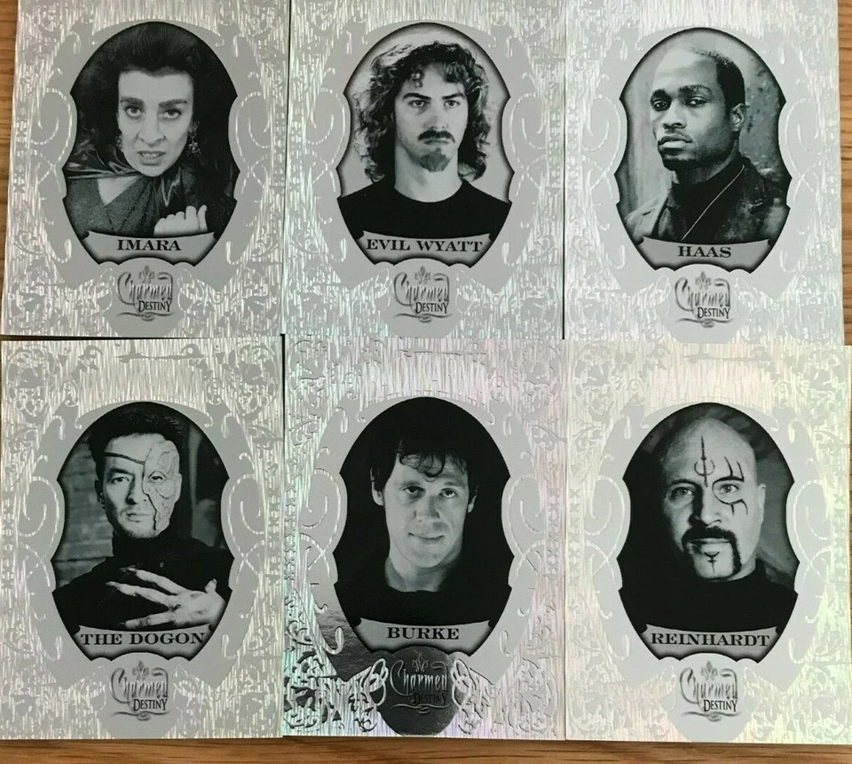 CHARMED DESTINY: CHASE CARD SET: BAD KARMA SET - ALL 6 CARDS - Image 1 of 1