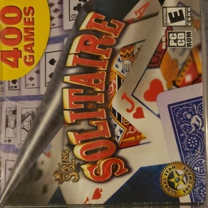 KING SOL Solitaire PC CD ROM Win98/ME - 400 Games Global Star Software BRAND NEW - Picture 1 of 1
