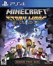 Minecraft: Story Mode -- Season Pass Disc (Sony PlayStation 4, 2015)