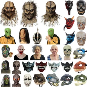 ሀHorror Masken Halloween Karneval Party Männer Maske für Kinder Erwachsene - Bild 1 von 34