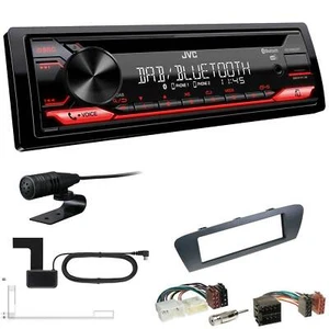 JVC KD-DB622BT DAB Auto Radio USB BT für Renault Scenic Grand Scenic dunkelgrau - Bild 1 von 5