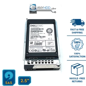 DELL 3.84TB SAS 24Gb/s 2.5" SSD 09N32F MZ-ILG3T80 - Picture 1 of 2