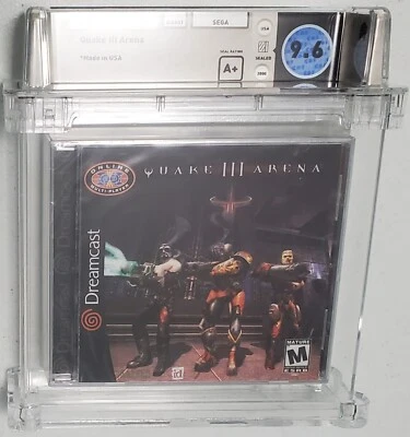 Sega Dreamcast Game QUAKE III 3 ARENA - WATA GRADED 9.6 A+ US SELLER!! - Image 1 of 4