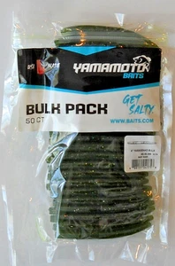 GARY YAMAMOTO SENKO SACK with Bulk Pack of 4" SENKOS in BABY BASS color - Picture 1 of 4