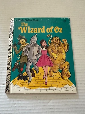 THE WIZARD OF OZ- #310-32 11TH PRINTG 1982- A LITTLE GOLDEN BOOK - Image 1 of 4