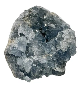 Celestite Kristall Geode aus Madagaskar, blauer Celestite Kristall Cluster #6 - Bild 1 von 10