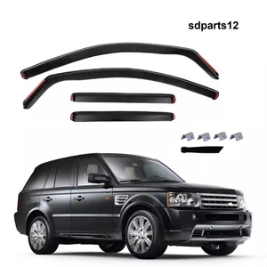 Déflecteurs de Vent Pluie d'Air Pour Land Rover Range Rover Sport 2005-2012 4Pcs - Photo 1/9