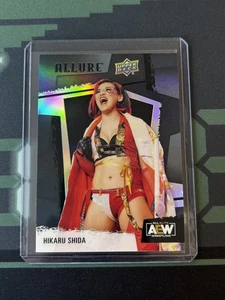 2022 Upper Deck Allure AEW Hikaru Shida Black Rainbow Card #33 - Bild 1 von 2