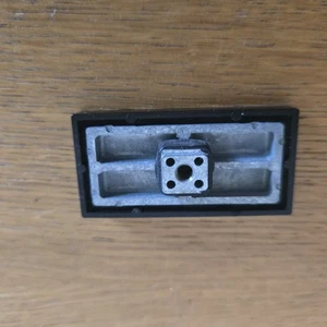 Used Early Thorens TD125 MKI metal control knob button. - Picture 1 of 2