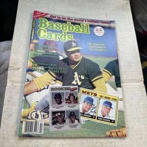 BASEBALL CARDS FEBUARY 1987 JOSE CANSECO NEWSTAND MAGAZINE - Bild 1 von 3