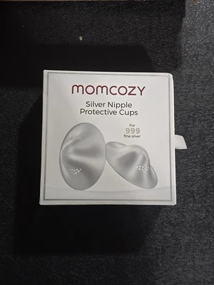 999 tazas de enfermería transpirables plateadas - protectores perforados para pezones para mayor comodidad Foto 1 de 4