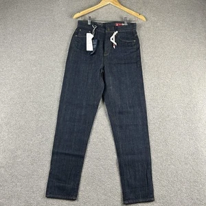 G-Star RAW 3301 Selvedge Jeans W26 L32 High Rise Straight Leg NWT Denim 90s - Foto 1 di 24
