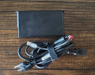 Fonte de alimentação ThinkPad original Lenovo 230W 20V 11.5A adaptador CA SA10R16888  - Imagem 1 de 3