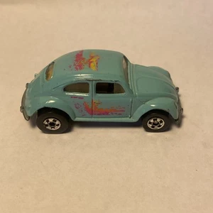 Hot Wheels 1989 Speed Fleet VW Bug Blue with Rare Tampo - Picture 1 of 5