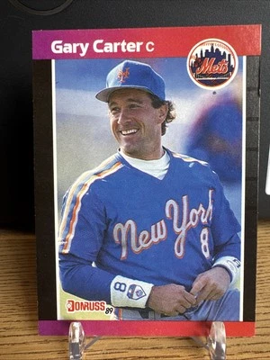 1989 Donruss - Gary Carter #53 *Denotes* Next to PERFORMANCE - Image 1 of 4