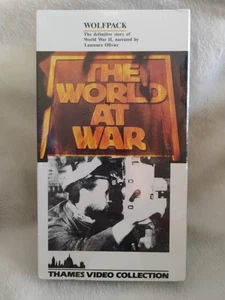 World at War - Volume 10: Wolfpack Vintage VHS - 1995 - New/Sealed D60 - Bild 1 von 2