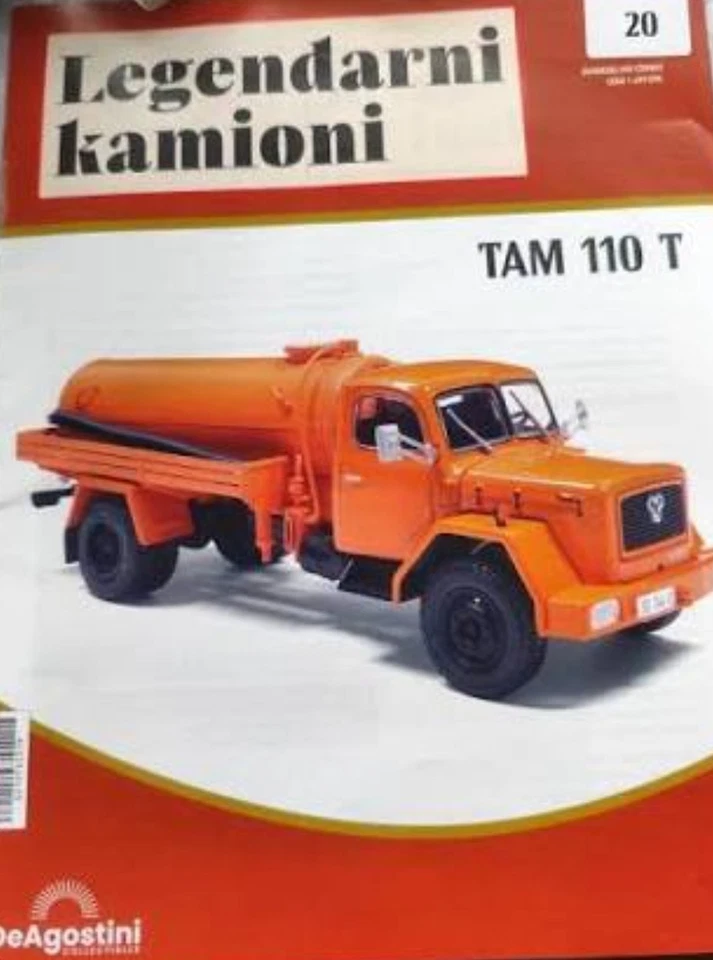 1:43 Camion (Truck) TAM 110 T - DeAgostini - Immagine 1 di 3