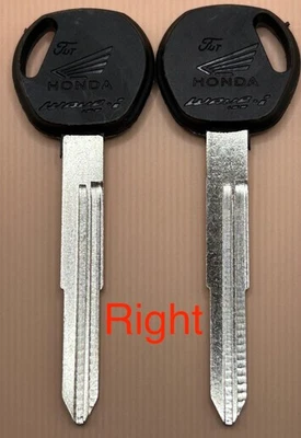 2 Key Blanks Honda CBR900 CBR900RR CBR929 CBR954 CBR1000 CBR1000F CBR1100 DN-01 - Image 1 of 2