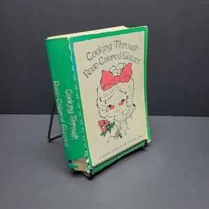 Junior League of Tyler Texas Cookbook Cooking Through Rose Colored Glasses 1983 - Imagen 1 de 11