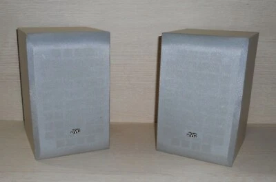 COPPIA 2 CASSE JVC SPEAKER SYSTEM MODEL SP-UXH10 10W ALTOPARLANTI SURROUND HI FI - Immagine 1 di 4