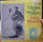 Chopin Waltzes Felicia Blumental Piano 12" Vinyl Album