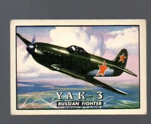 Wings (1953) - Tarjeta # 87 - TOPPS - Yak-3 Rusia - Imagen 1 de 2
