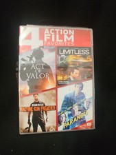 4 filmes de ação Act Of Valor ilimitadas Machine Gun Pregador E Paranoia Dvd