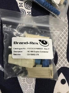 17 X Marken Rex SC Multi Mode Duplex Stecker - Bild 1 von 3