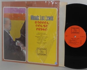 1973 MEADE LUX LEWIS compilation LP Barrel House Piano Ex / Ex in Shrinkwrap - Picture 1 of 1