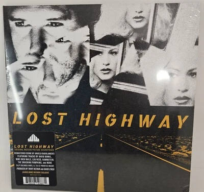 Lost Highway Soundtrack OOS Ltd Ed Yellow Black Splatter Sacred Bones Exclusive - Image 1 of 4