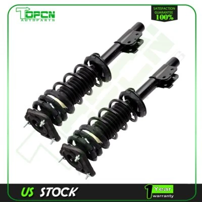 Conjunto completo de muelles helicoidales de puntales traseros de 2 piezas para Chevrolet Classic y Malibu Foto 1 de 4