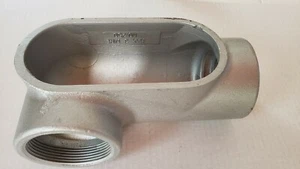 Raccordo corpo condotto 3" Cooper Crouse-Hinds LR87 NUOVO CON SCATOLA, 21 disponibili. - Foto 1 di 6