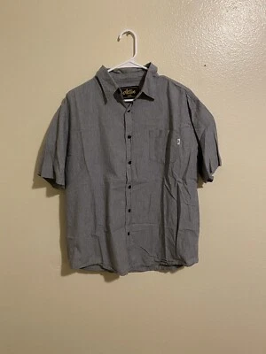 Active Button Down Chambray Shirt Short sleeves mens large Foto 1 de 4