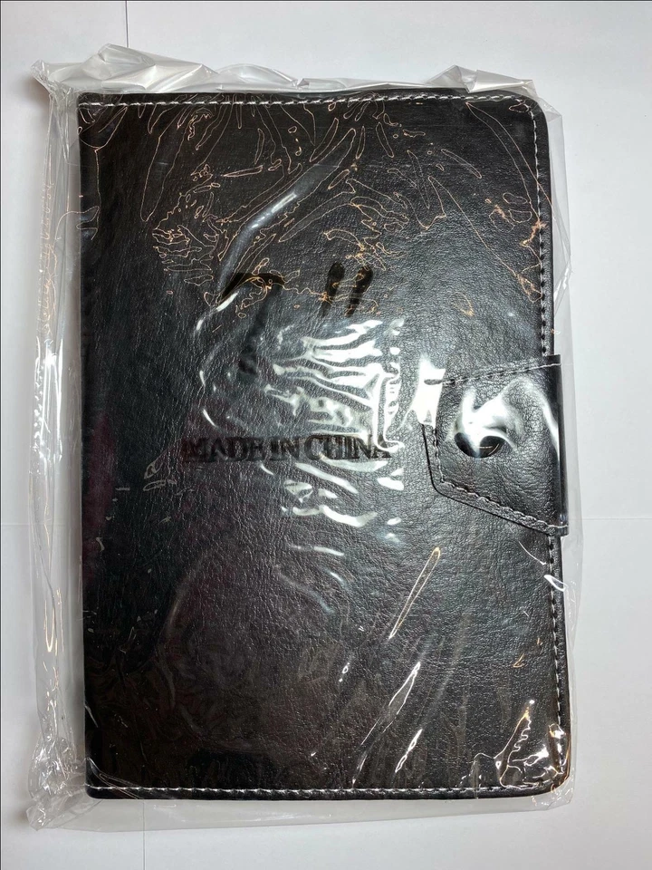 Black PU Leather Case Stand for NATPC M009S RTB ULTIMATE Capacitive 16GB Tablet - Image 1 of 4