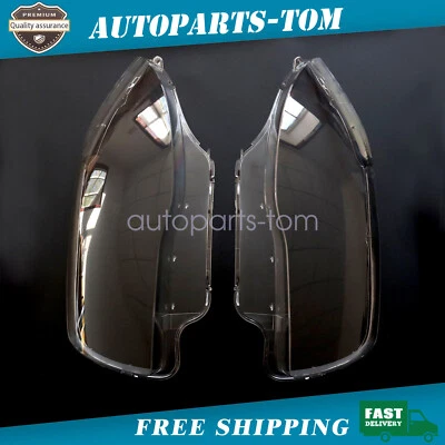 Pair Headlight Headlamp Lens Cover For BMW 1 Series E81 E82 E87 E88 1M 2003-11 - Image 1 of 4