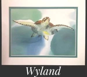 Wyland, 11" x 14" Fine Art Calender Print. Mounted on Acid Free Foam Core. NEW! - Picture 1 of 1