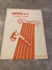Vintage Sheet Music - Caprice in C, Florence A Goodrich 1938