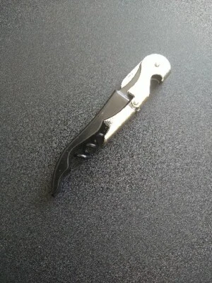 Houdini by Rabbit Double Hinged Waiter's Corkscrew, Stainless Steel - Image 1 of 4