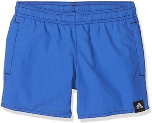 Adidas Boys Swim Shorts Solid Kids Beach Swimming Pool Training Short New CV5203 - Picture 1 of 6
