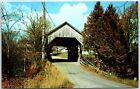 Postcard - One of the Five Old Covered Bridges in Lyndon, Vermont