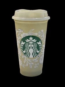 Starbucks Hot Grande Cup&Lid Holiday Color Change Gold Silber Reusable 16oz 2022 - Bild 1 von 8