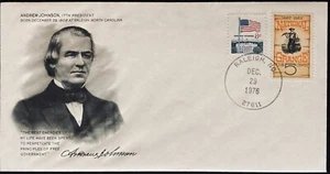 FDC~1976 17th PRESIDENT~ANDREW JOHNSON - Picture 1 of 1