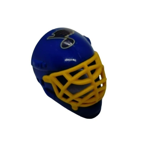 Franklin NHL St Louis Blues Mini Goalie Face Mask Helmet Plastic 2 in Cover