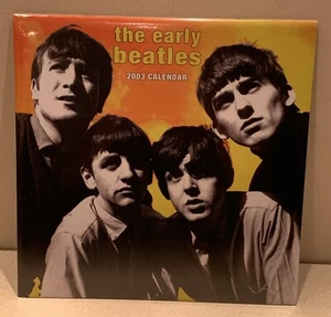 The Early Beatles Calendar 2003 Original FACES Calendar.  NEW ~ Sealed - Picture 1 of 4