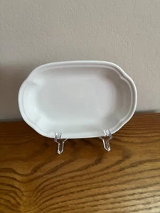 Bandeja de aperitivos PFALTZGRAFF Heritage blanca Relish EE. UU. Vintage antiguo castillo marca - Imagen 1 de 3