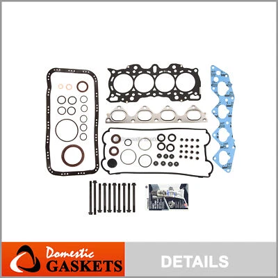 Fits 97-01 Honda CR-V 2.0L DOHC MLS Full Gasket Set Bolts B20Z2 B20B4 - Image 1 of 4